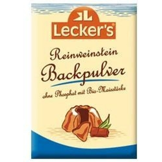 Lecker's bio Természetes bórkő sütőpor, 4x18 g