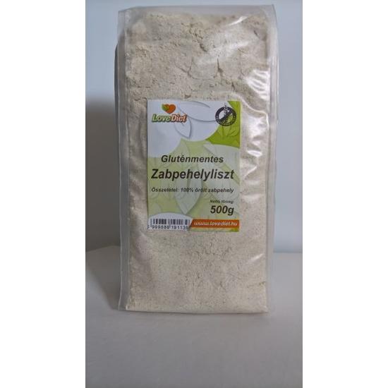 Love Diet gluténmentes zabpehelyliszt, 500 g