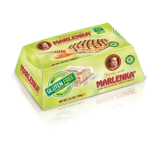 Marlenka mézes torta gluténmentes, 100 g