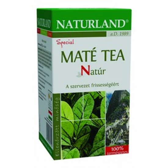 Naturland Maté tea filteres, 20x2g