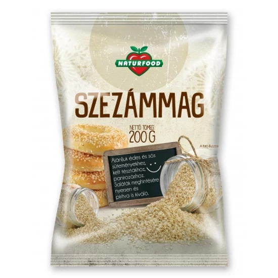 Naturfood Szezámmag, 200 g