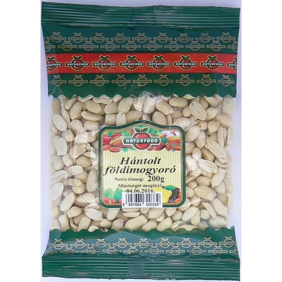 Naturfood Hántolt földimogyoró, 200 g