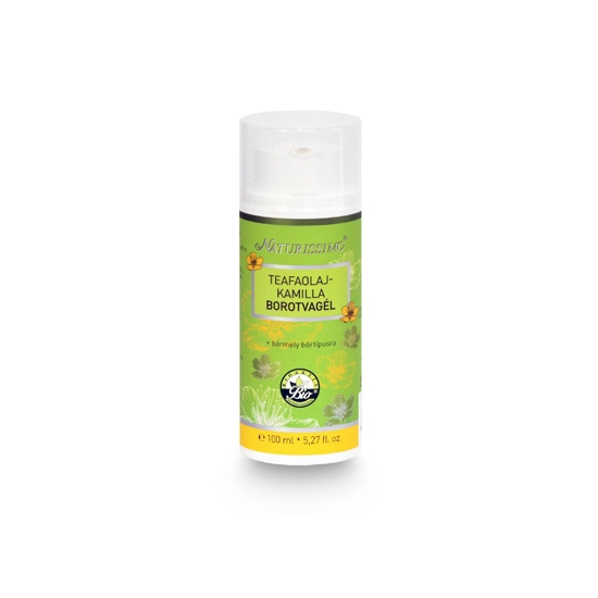 Naturissimo Teafaolaj-kamilla borotvagél, 100 ml