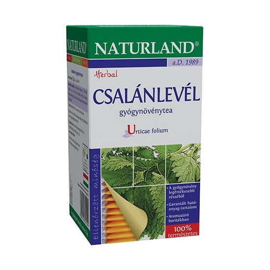 Naturland Csalánlevél tea filteres, 25x1g