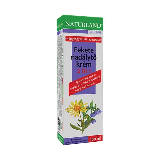Naturland Fekete nadálytő krém 2in1 100 ml
