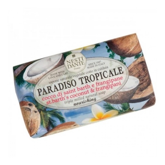 Nesti Dante natúrszappan Paradiso Tropicale - Kókusz-Frangipani 250 g