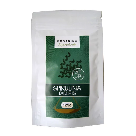 Organiqa Bio Spirulina tabletta 125 g, 250 db