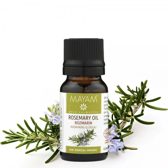 Mayam Rozmaring illóolaj, bio* (rosmarinus officinalis), 10 ml