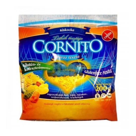 Cornito gluténmentes tészta, 200 g - kiskocka