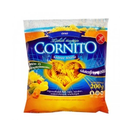 Cornito gluténmentes tészta, 200 g - orsó