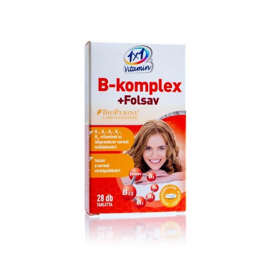 1X1 Vitamin B-Komplex + Folsav 28 db