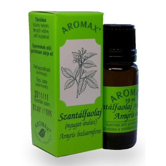 Aromax Szantálfa illóolaj, nyugat-indiai 10 ml
