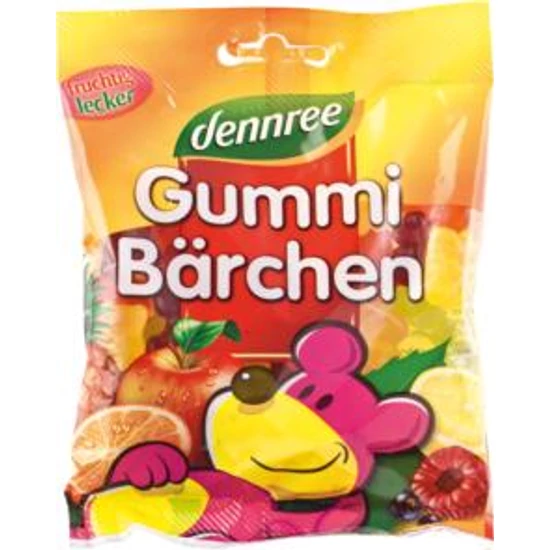 Dennree bio gumimacik, 100 g