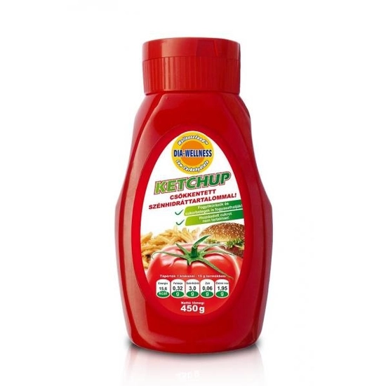 Dia-Wellness ketchup, 450 g