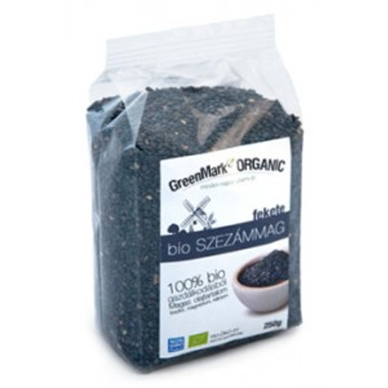 Greenmark bio fekete szezámmag, 250 g