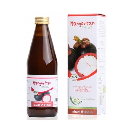 Medicura mangosztán 100% bio gyümölcslé, 330 ml
