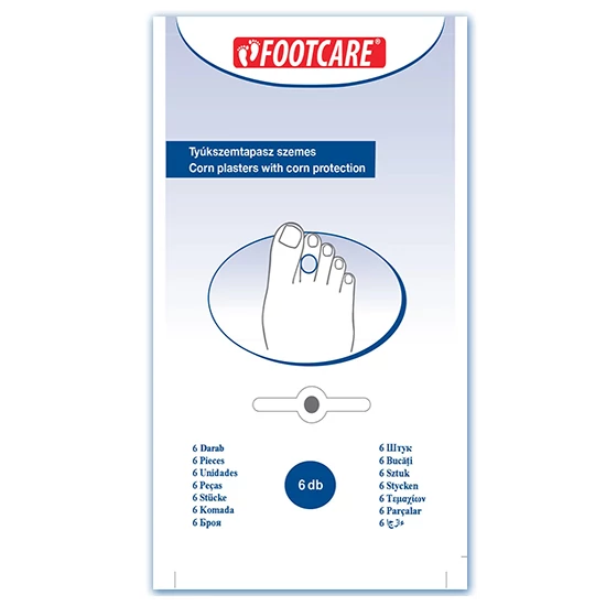 Footcare tyúkszemtapasz, szemes, 6 db