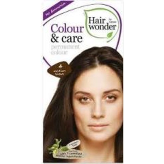 Hairwonder Colour&Care hajfesték 4 középbarna
