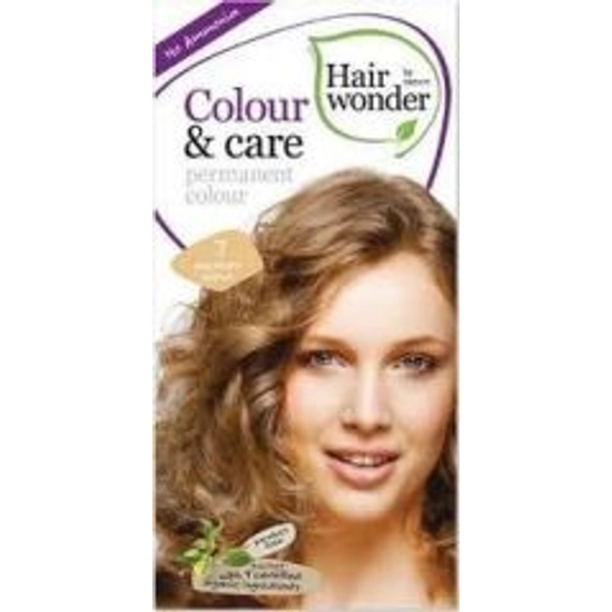 Hairwonder Colour&Care hajfesték 7 középszőke