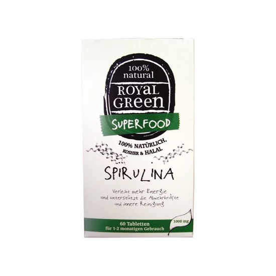 Spirulina tabletta 120 db, Royal Green