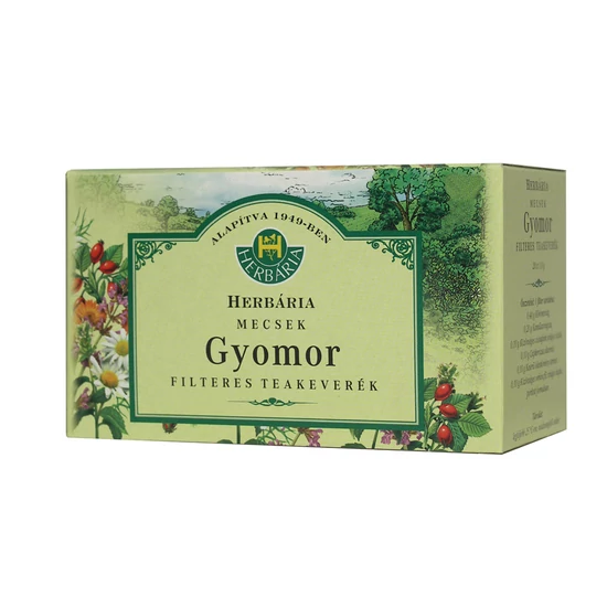 Herbária Mecsek Gyomor teakeverék, 20 filter