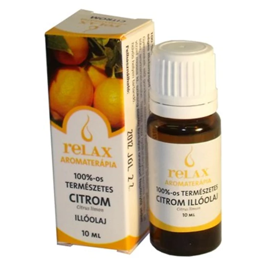 Relax Aromaterápia illóolaj, 10 ml - Citrom