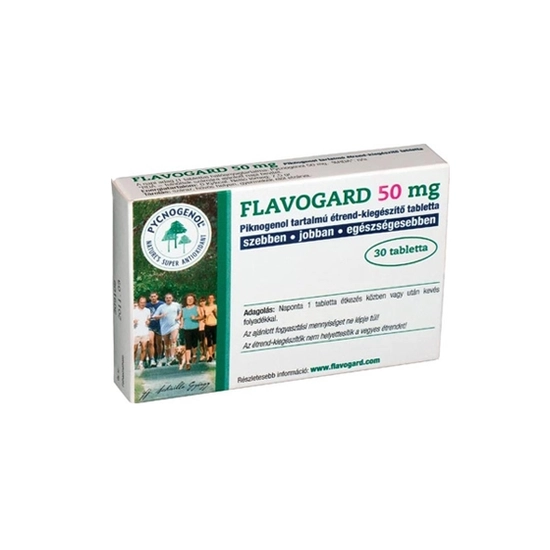Flavogard antioxidáns készítmény, 50 mg 30 db tabletta