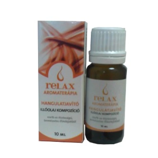 Relax Aromaterápia illóolaj kompozíció, 10 ml - Hangulatjavító