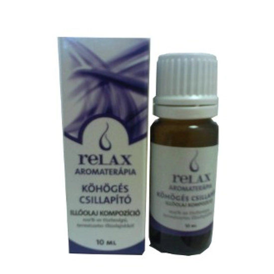 Relax Aromaterápia illóolaj kompozíció, 10 ml - Köhögéscsillapító
