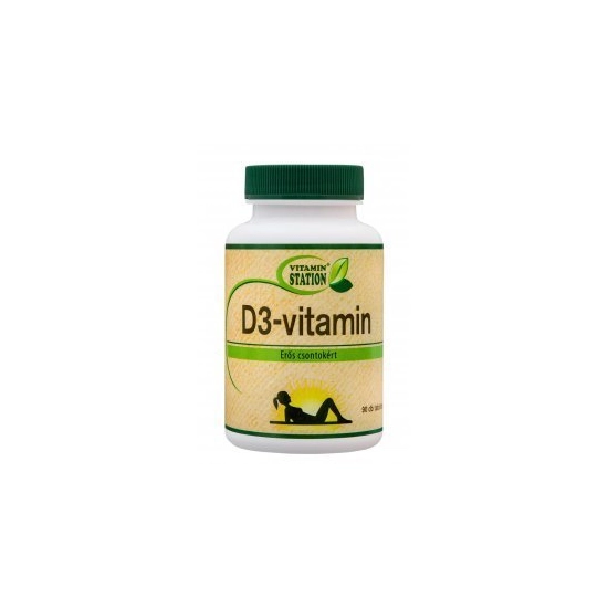 Vitamin Station D3-vitamin 90 db