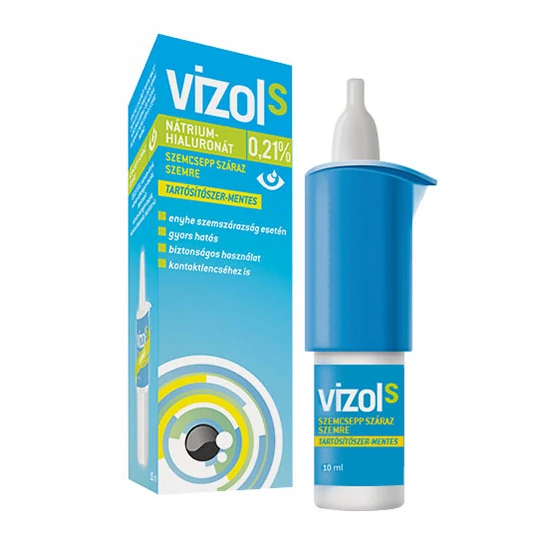 VIZOLS 0,21% szemcsepp ENYHE szemszárazságra, 10 ml