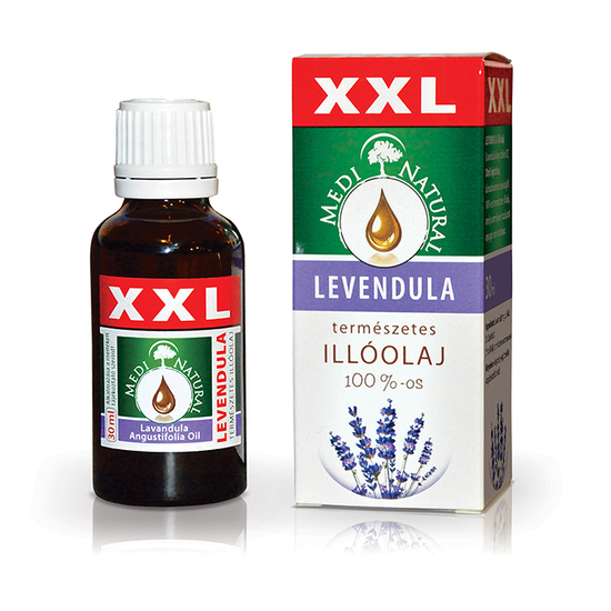 Medinatural 100százalékosos tisztaságú illóolaj 30 ml  Levendula XXL