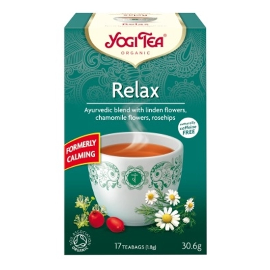 Yogi Bio Relaxáló tea, RELAX, 17 filter