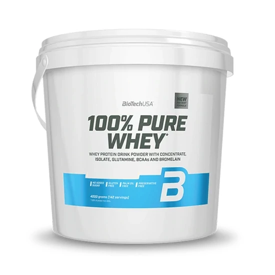 BioTech 100% Pure Whey 4000g kókusz-csokoládé