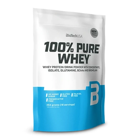 BioTech 100% Pure Whey 454g banán