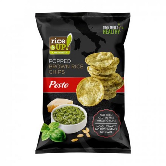 RICE UP Chips, 60g - Pesto ízű