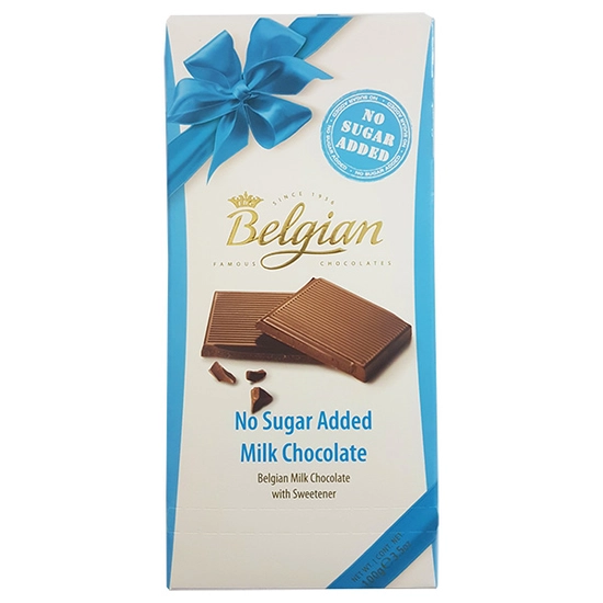 Belgian Tejcsokoládé Édesítősz., 100 g