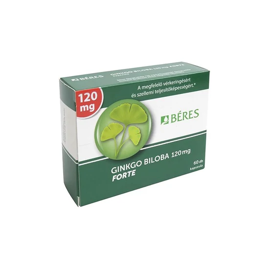 Béres Ginkgo Biloba 120 Mg Kapszula 60Db