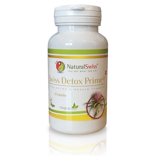 NaturalSwiss Detox Prime, 60 kapszula