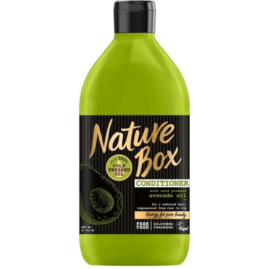 Nature Box Balzsam Avokádó Regenerált H., 385 ml