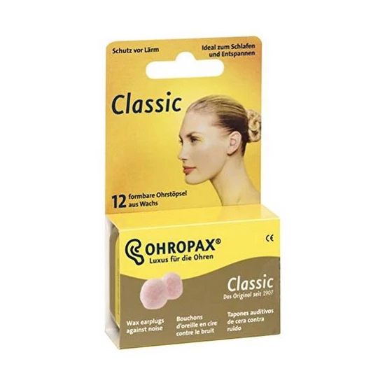 Ohropax Füldugó Classic 12 Db