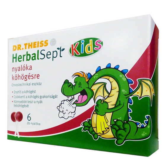 Dr.Theiss Herbalsept Kids Nyalóka 6 Db