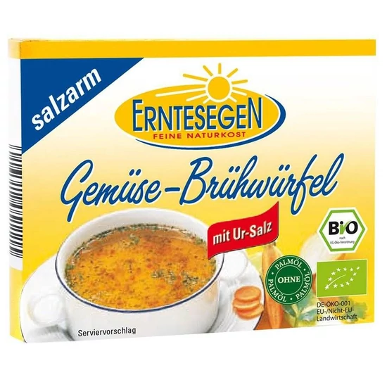 Erntes. Bio zöldségleves kocka, 6 db