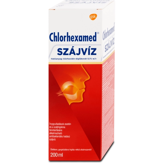 Chlorhexamed antibakteriális szájöblítő, 200 ml