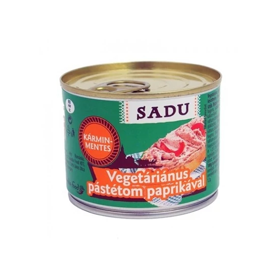 Sadu vegetáriánus pástétom paprikával, 200 g