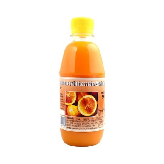 Diabetikus gyümölcsszörp narancsos 330 ml