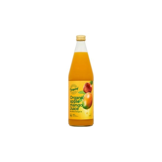 Biopont bio alma-mangó gyümölcslé, 750 ml
