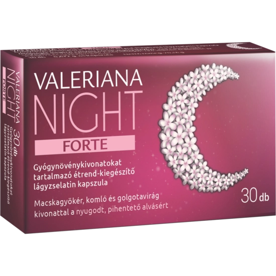 Valeriana Night Forte kapszula, 30 db