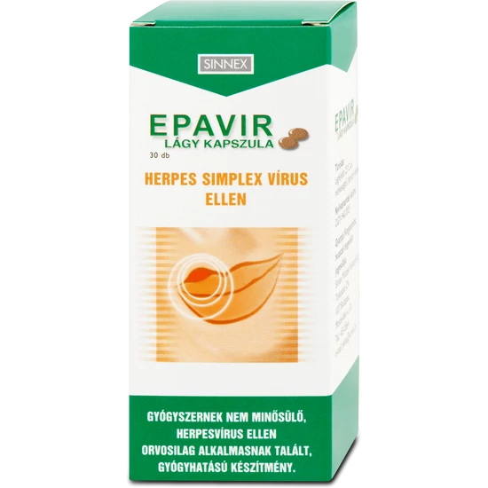 Epavir tabletta herpesz ellen, 30 db