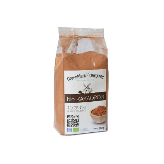 Greenmark bio kakaópor, 200 g